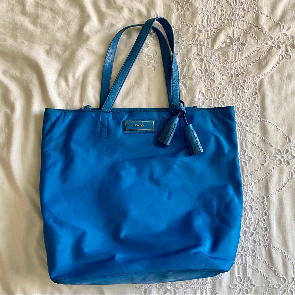 Blue DKNY Tote